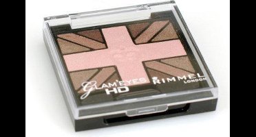 Rimmel Glam'Eyes HD Union Jack - 5 English Rose - Roze - Oogschaduw