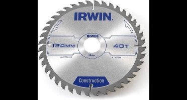 Irwin Cirkelzaagblad voor Hout | Construction | Ø 184mm Asgat 16mm 24T - 1907699