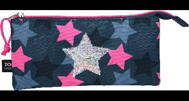 Depesche - TOPModel etui met wrijfpailletten - STAR