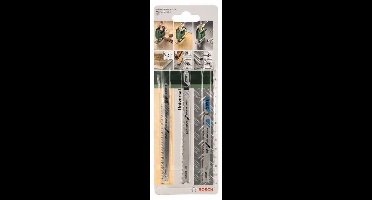 Bosch 3-delige decoupeerzaagbladen set Progressor T-schacht