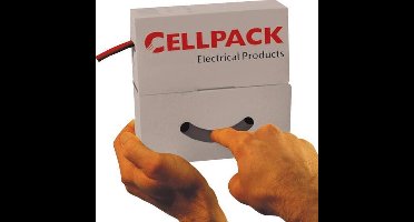 CELP krimpslang SB, polyolefine (PO-X), transp, le 8000mm, warmkrimp