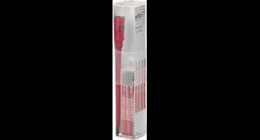 Wiha VDE Plat, Kruiskop Phillips, Kruiskop Pozidriv Schroevendraaierset 4 mm, 5.5 mm PH 1, PH 2, PZ 1, PZ 2 6 mm Geschi