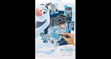 Slammer Paillettenkunst Disney Frozen Olaf 4-delig