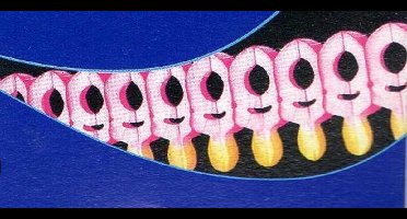 papieren slinger - geboorte meisje - spenen - 5 meter