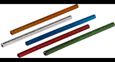 Hm Exoten-Ringen Zak A 100 stuks, Assortie 5x20 stuks, Aluminium vogelringen 2.5 mm