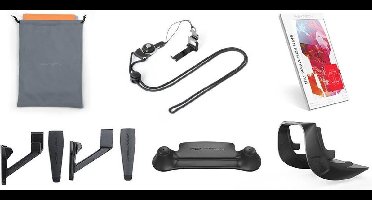 PGYTECH DJI Mavic Air Accessoires Set – 7 Delige Combo – Landing Gear Extensions - Lens Hood - Sticks Protector - Skins - Landing Pad Pro