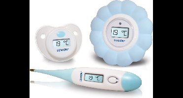 LUVION® 3 in 1 Baby Thermometer Set - Koortsthermometer - Bad / Water Thermometer - Speen Thermometer