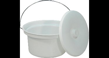 Aidapt Emmer toiletstoel - Diameter 26 cm - Wit