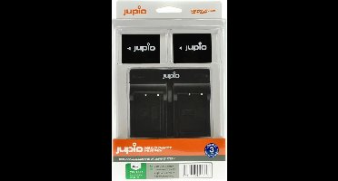 Jupio Kit: 2x Battery NP-W126 + USB Dual Charger