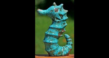 Zeepaard Turquoise terracotta