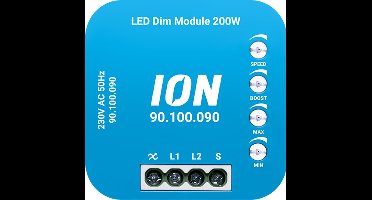 TOUCH TRIAC LED DIMMER | 0.3-200 WATT | ION INDUSTRIES