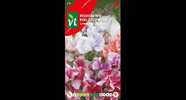 Reukerwten 'Streamer Mixed Colours' Zaden - Klimplant met Heerlijk Geurende Bloemen