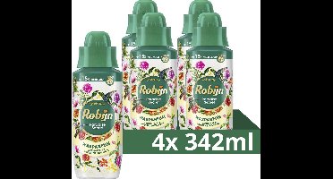 Robijn Intense Wasparfum - Paradise Secret - tot 15x meer geur dan bij gebruik van alleen wasmiddel - 4 x 342 ml