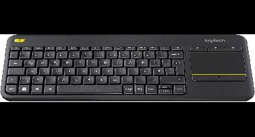 Logitech K400 Plus - Draadloos Toetsenbord - RF - QWERTZ - Duits - Zwart