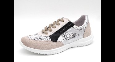 Sens Dames Sneaker - 1427-11085-006 Beige/Multi - Wijdte H - Maat 39