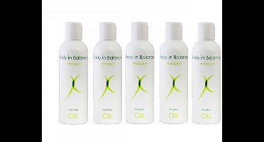 Body in Balance Massage olie 5 x 200ml