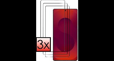 Screenprotector - 3 Stuks - Geschikt voor Samsung Galaxy S25 Ultra - Full Cover - Beschermglas - Gehard Glas - Tempered Glass - Screen Protector
