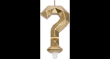 Cijferkaars Geo Goud #Vraagteken?