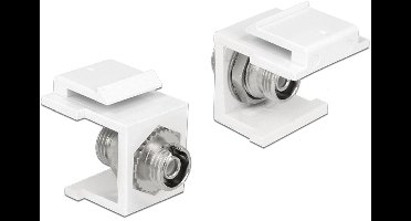 Delock Keystone Module FC Simplex female > female white