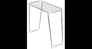 ApexArte® Wasrek Inklapbaar - Droogrek Staand - Wasdroger - Zilver