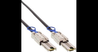 InLine® SAS verbindingskabel, Mini-SAS SFF-8088 naar Mini-SAS SFF-8088, 2m