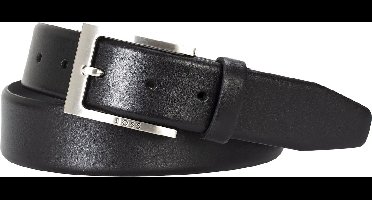 BOSS leren heren riem - zwart