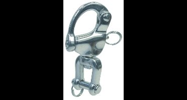 BREG Snapsluiting met gaffel RVS A4-AISI316 - 70 mm