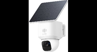 eufy Security Solo Camera E30 – SoloCam - 2K HD-resolutie – 360° Pan & 70° Tilt – AI Auto Lock en Tracking – Zonne-energie met SolarPlus™ Technologie – Geen Abonnementskosten – Draadloze Beveiligingscamera