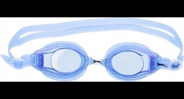 Zwembril Slazenger. Kinderen vanaf 8 Jaar / Volwassenen Zwembril met Bewaardoos |Anti- Condens | UV-Bescherming | Verstelbaar Hoofdband en Neusbrug - Blauw