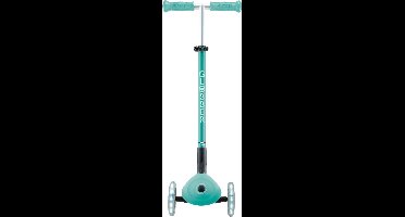 3-Wiel Step - Globber Primo Foldable Plus Lights Mint - munt - lichtgevende wielen - vouwbaar - in hoogte verstelbaar - vanaf 3 tot 9 jaar