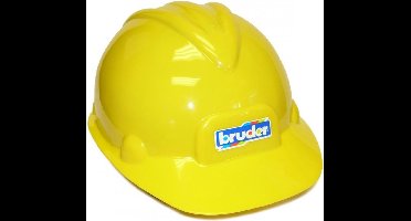 Bruder Bouwhelm - Gele speelgoedhelm voor kinderen - Vanaf 3 jaar