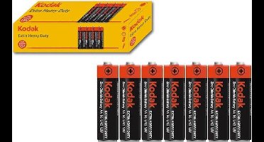 Kodak AA Batterijen Extra Heavy Duty - 60 stuks - AA