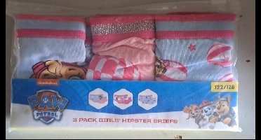 Paw Patrol Skye Hipster Maat 122-128 3 stuks