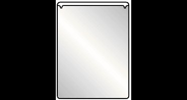 Insteektas Tarifold U-map 158x220mm zelfklevend PP transparant