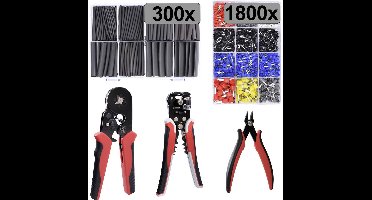 TRU COMPONENTS TC-13377596 Assortiment adereindhulzen Deels geïsoleerd 1 set(s)