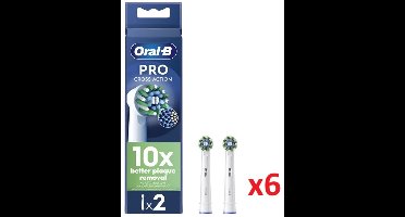 Oral B opzetborstels 12 stuks (2x6) Cross Action