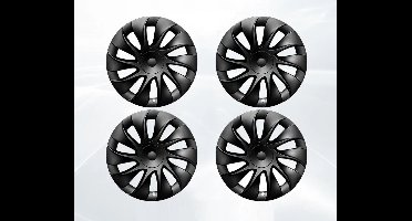 Tesla Model Y Wieldoppen voor 20 Inch Induction met Überturbine Look - Exterieur Accessoires