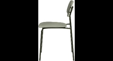 Giga Living Eetkamerstoel Kirkland - Groen - Zithoogte 46cm - Set van 4