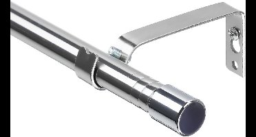 ApexArte® Gordijnroede - Gordijnrail - Zonder Boren - Extra Stevig