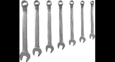 6-600 Ring-steeksleutelset 7-delig Sleutelbreedte (metrisch) 6 - 13 mm
