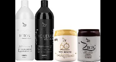 Kit ZAP Braziliaans Keratine behandeling All Time + Botox Ztox 950g + Máscara 60 Seconds