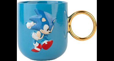 Sonic The Hedgehog Sonic Unisex Kop - blauw - Standard