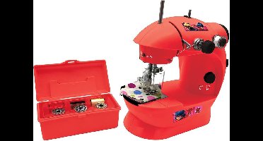 DailySupplies® Kindernaaimachine - Naaimachine Kinderen 10 Jaar - Kinderspeelgoed - Rood