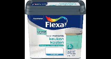 Flexa - Mooi Makkelijk Keukenkasten Zijdeglans - Wit Braam - Mengverf - 0.75 L