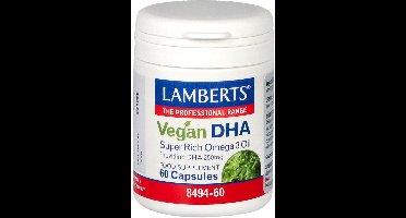 Lamberts Vegan DHA 250mg 60 Capsules