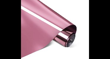 Permanent Adhesive Vinyl Mirror Metallic - Rose Gold - 30.5 x 180 cm