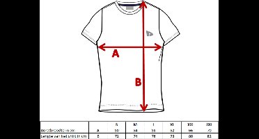 4-Pack Donnay - T-shirt (Vince) - Sportshirt - Heren - Black/White/Navy/Light denim blue (783) - maat XXL