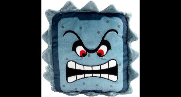 Tomy Super Mario Mocchi-Mocchi Mega Knuffel Figure Thwomp 38 cm Knuffeles