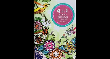 4-in-1 Kleur- en Activiteiten boek - Doeboek - Kleurboeken voor Kinderen - Tekenboek voor Kinderen - Kleurboek Kinderen - Tekenen Kinderen - Kleurplaten - Tekenblok voor Kinderen - 56 Pagina's - 21 x 29,7 cm - Vanaf 6 jaar