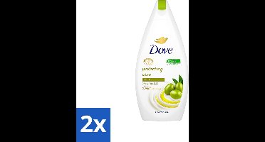Dove Protecting Care - Douchegel - Olijfolie - Sulfaatvrij - 450 ml - Voordeelverpakking - 2 stuks